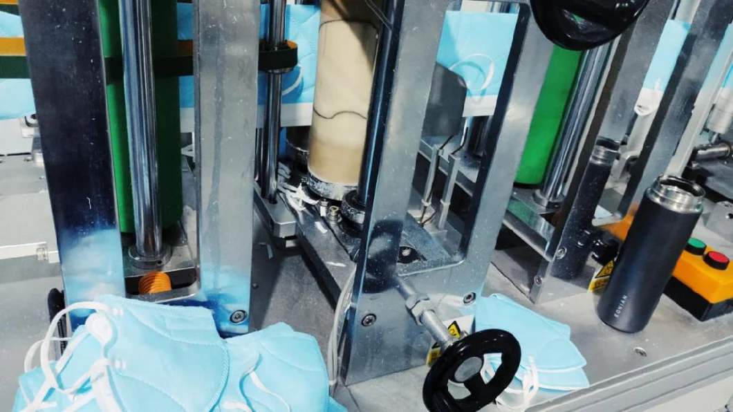 Mesin Masker Otomatis 20KHz KN95 380V Non Woven Fabric 7