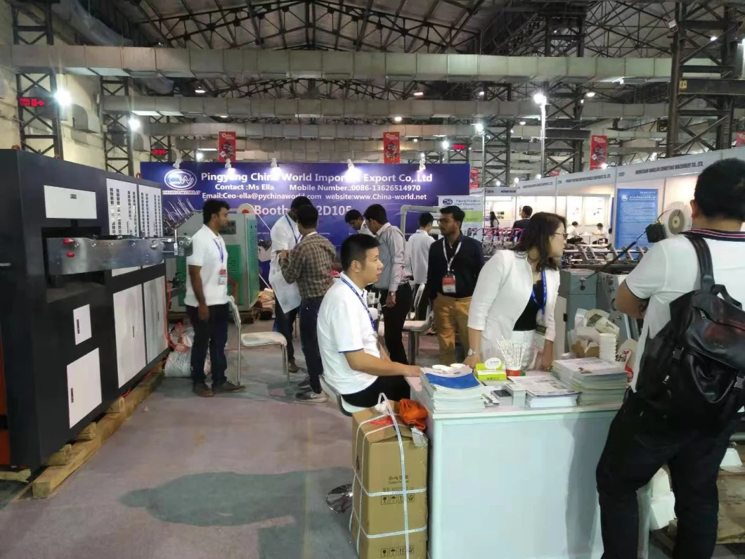 220V 380V Paper Cup Fan Printing Machine 11Kw Kertas Normal 7