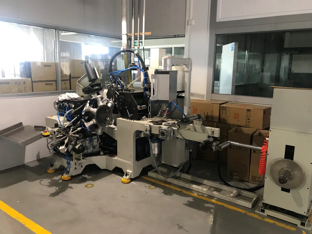 Mesin Cone Cup Kertas Lurus Brim 14oz Otomatis Dengan Sertifikat Ce 0