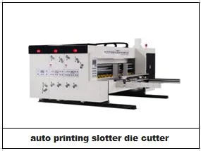 5 Warna Vacuum Transfer Flexography Paper Box Printing Mesin Slotting 3