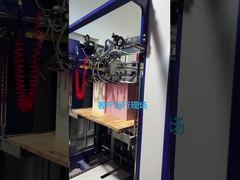 Mesin pembuat kantong kertas dengan pengumpanan lembaran bebas kusut secara otomatis penuh