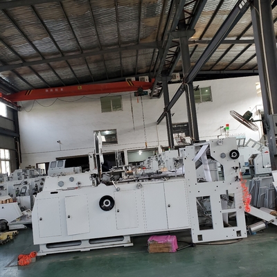 Mesin Pembuat Kantong Kertas Otomatis CE 70-260mm 60-400 Pcs / Min