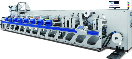 Mesin Cetak Flexo Digital Otomatis Untuk Kertas PVC BOPP CPP 4 6 Warna Kantong Kertas Polythene Paper Cup