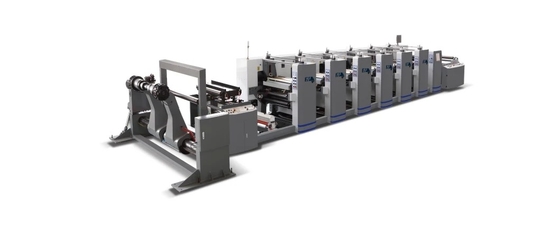 Mesin Cetak Flexographic 150m / Min 6 Warna 1350mm