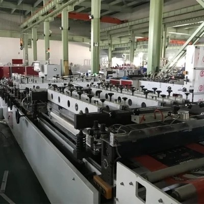 Mesin Pembuat Kantong Segel 3 Sisi Otomatis Kecepatan Tinggi