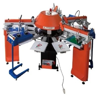 Performa Tinggi SPG-156/10 Pencetak Layar T-Shirt Otomatis, Mesin Sablon T Shirt 1200mm 1600mm 1400mm