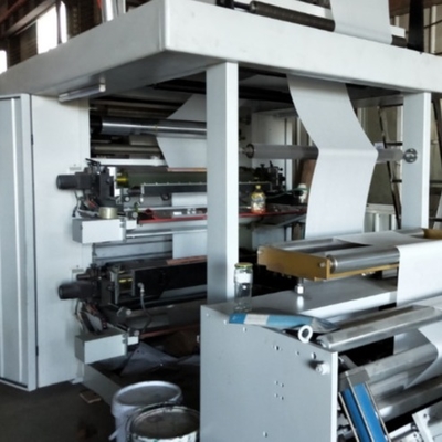 Printer Flexo Berkecepatan Tinggi untuk Kertas, Film Plastik, Kain bukan tenunan # Pencetakan Lebar 600-2000mm Printer Flexo 8-Warna