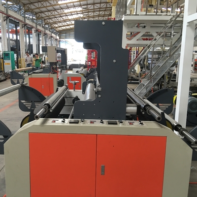 Mesin Extruder Film LDPE Tiga Lapisan Plastik HDPE ABA Film CO Extruder