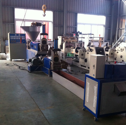 Lini Produksi Extruder Granulator Plastik Pemotongan Panas Limbah Plastik