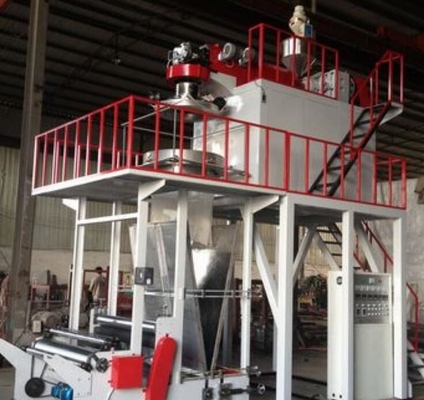 Polypropylene Die Head Film Blowing Machine PP Poly Plastic Rotary Device