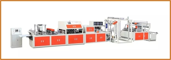 Mesin Pembuat Kantong Kertas Otomatis 250mm Untuk Kontrol PLC Semen