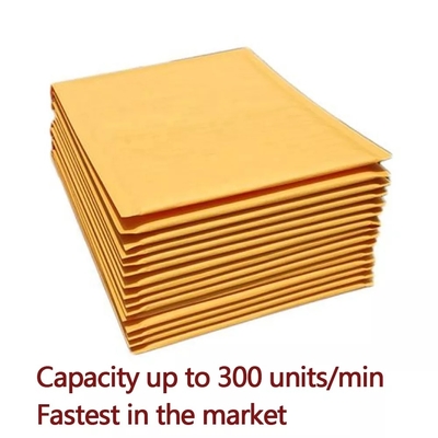 Mesin Pembuat Kantong Kertas Kraft 700mm Nonwoven 3000kg Bubble Poly Mailer