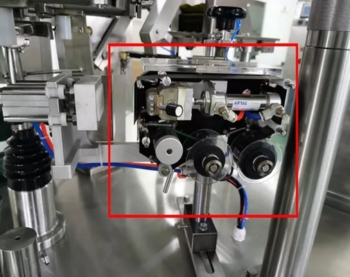 Popcorn Pouch Paper Bag Sealing Packing Machine 2000kg Rotary Microwave Nitrogen Filling