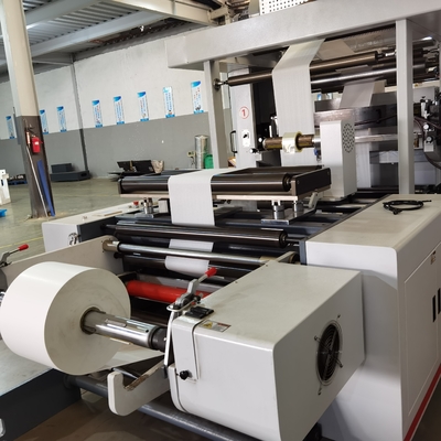 Multicolor Narrow Web Roll To Roll Mesin Cetak Flexo Untuk Kertas Film