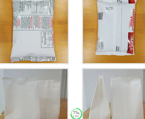Mesin Emboss Vertikal Otomatis 0,15mm Makanan Ringan Buah Kering Campuran