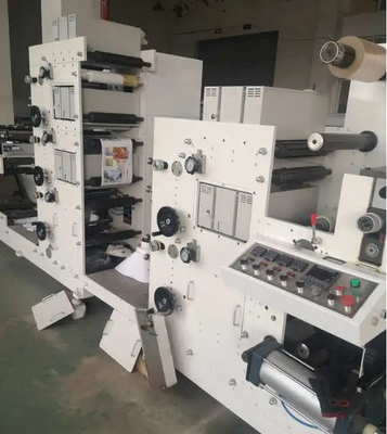 Sticker Label Mesin Cetak Flexo 1300mm Dengan Sertifikat Ce 5colors Roll Paper