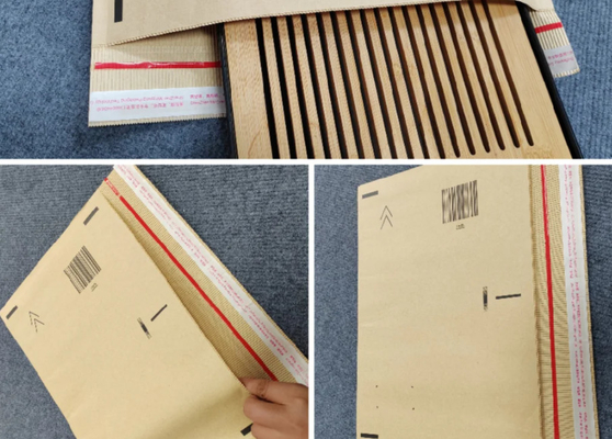 Mesin Kantong Lapisan Ganda Bergelombang Kertas Tas Kraft Amplop Sarang Lebah
