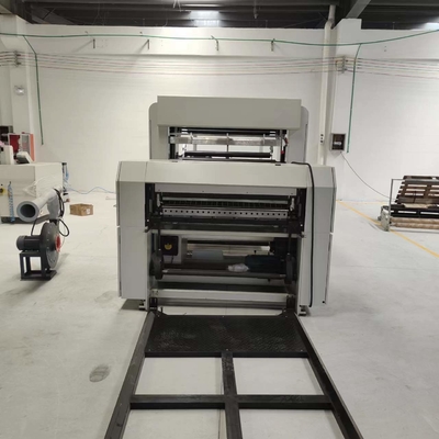 Mesin Slitting Tiga Servo Sepenuhnya Otomatis Untuk Kertas 45-450g Kecepatan Tinggi