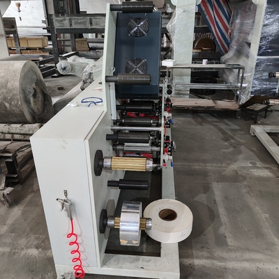 Mesin Cetak Flexo Berkecepatan Tinggi untuk Efisiensi Maksimum ， Warna Pencetakan adalah whitle, Tape, kertas Kraft, tinta