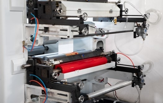 6 Warna PP Kain Tenun Mesin Cetak Flexo 1300mm Panjang Pencetakan