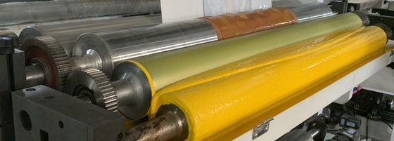 6 Warna PP Kain Tenun Mesin Cetak Flexo 1300mm Panjang Pencetakan