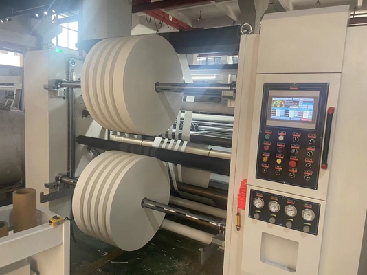 1350mm Tape Slitter Rewinder Kecepatan Tinggi 30g/M2~350g/M2