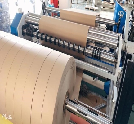 Mesin Rewinder Slitter Berkecepatan Tinggi 1-200m/Min Kecepatan 1500mm Maks