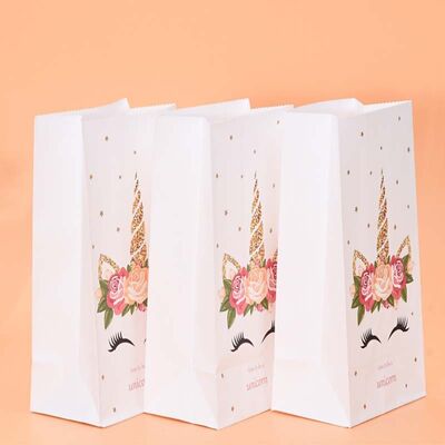 Mesin pembuatan tas belanja kertas otomatis dengan unit percetakan flexo opsional Kompatibel dengan bahan film PE HDPE LDPE