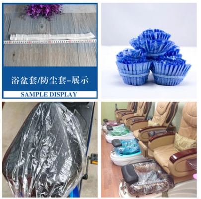 380V Mesin Pembuat Gaun Bedah Sekali Pakai 70-90 Pcs / Min mesin pembuat penutup