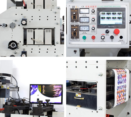 Pencetakan Flexo Web Sempit | 50 m/mnt | Lebar 320mm, Dimensi 4,8m * 3,2m * 2,8m (l * w * h), Berat 5000kg