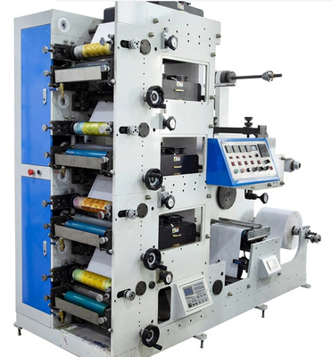 Pencetakan Flexo Web Sempit | 50 m/mnt | Lebar 320mm, Dimensi 4,8m * 3,2m * 2,8m (l * w * h), Berat 5000kg