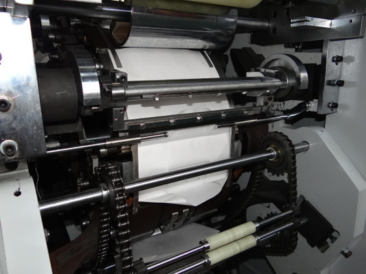 Mesin Pembuat Kantong Kertas Servo Motor PC Berkecepatan Tinggi#270-530 mm Panjang Pemotongan (C)#1200 mm Maks. Diameter Gulungan