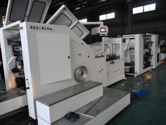 Mesin Pembuat Kantong Kertas Servo Motor PC Berkecepatan Tinggi#270-530 mm Panjang Pemotongan (C)#1200 mm Maks. Diameter Gulungan