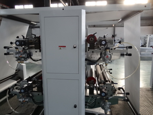 Mesin Pembuat Kantong Kertas Servo Motor PC Berkecepatan Tinggi#270-530 mm Panjang Pemotongan (C)#1200 mm Maks. Diameter Gulungan