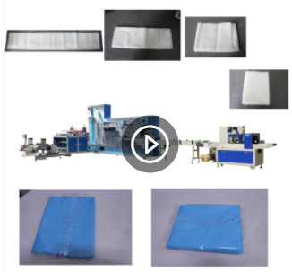 Surgical Drape Disposable Bed Sheet Making Machine 20-50m / Min
