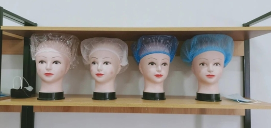 180-210 Pcs / Min Mesin Pembuat Topi Sekali Pakai Bouffant 380V 220V