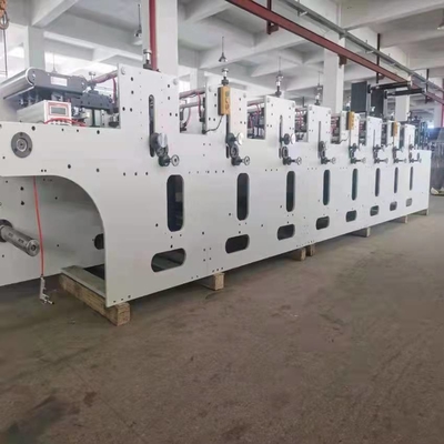 10m/Min-110m/Min Mesin Cetak Flexo 6 ​​Warna 320mm