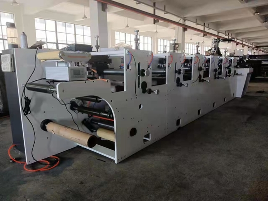 10m/Min-110m/Min Mesin Cetak Flexo 6 ​​Warna 320mm