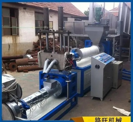 Lini Produksi Extruder Granulator Plastik Pemotongan Panas Limbah Plastik