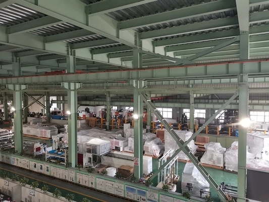 Mesin Emboss Penyegelan Pusat PE 0.04mm-0.35mm 2 Lapisan