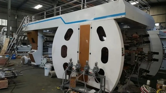 Mesin Cetak Flexo 4 Warna Kecepatan Tinggi CI 220V 380V