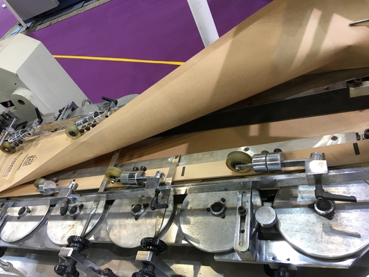 HJ-200 + LST-4700/4700R Roll Feeding Flexo Printing Square Bottom Paper Bag Membuat Mesin #200pcs/Min Kertas Membawa Tas