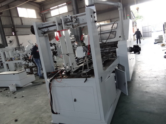 Mesin Kantong Kertas Pegangan Datar Sepenuhnya Otomatis 200-300mm
