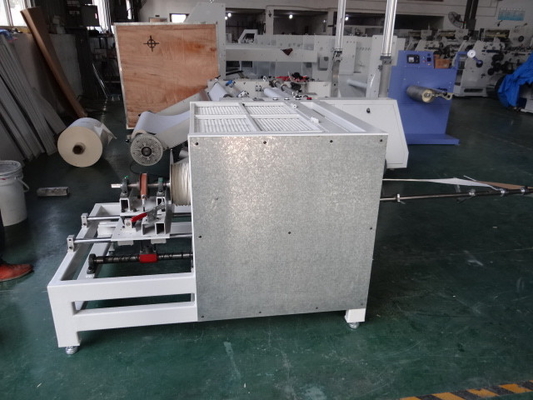 Mesin Pembuat Kantong Kertas Kraft untuk Tali Coil Beratnya hingga 20kg #150m/Min Mesin Pembuat Kantong Kertas Kraft 450mm