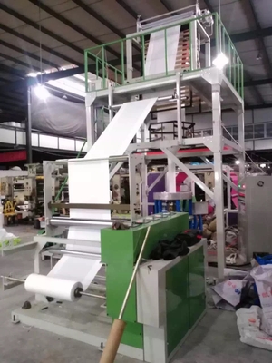 Mesin Extruder Monolayer Plastik HDPE Mini Sekrup Tunggal