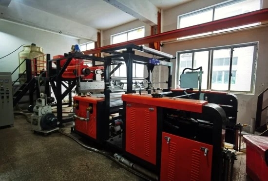 Mesin Film Peregangan Sekrup Tunggal 380V 50HZ 3 Fase