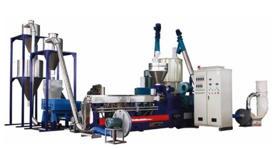 Mesin Extruder Film Plastik Limbah HDPE LDPE PP Jumbo Woven Bags PET Film