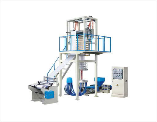 Mesin Ekstrusi Film HDPE PE Blown Single Screw 3 Phase
