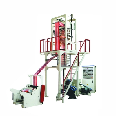 Mesin Extruder Film Warna Ganda 100-600mm 35kg / H