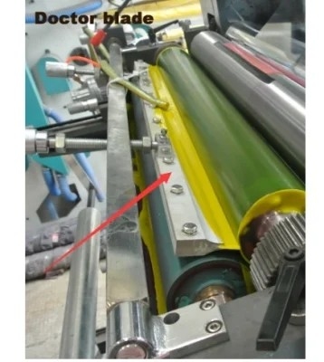 Mesin Cetak Flexo Untuk Label &amp; Gulungan Plastik Kertas: HJ 6-520 UV dengan 1/6 Harga Pabrik #50-520mm Lebar pencetakan